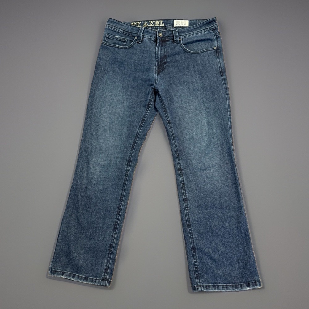 TK Axel Slim Boot Jeans Men's 34 X 30
